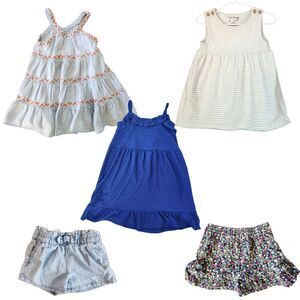 lot of 24m/2T girls clothing - 2 Skirts 3 Dresses